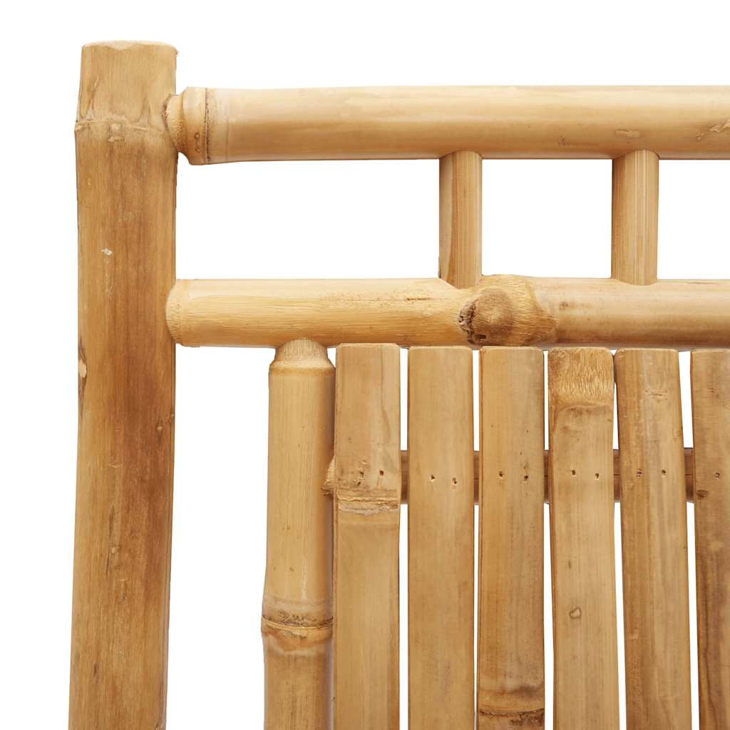 Bistro Set | Natural Bamboo | Bamboo | Compact | Foldable | Bistro Set