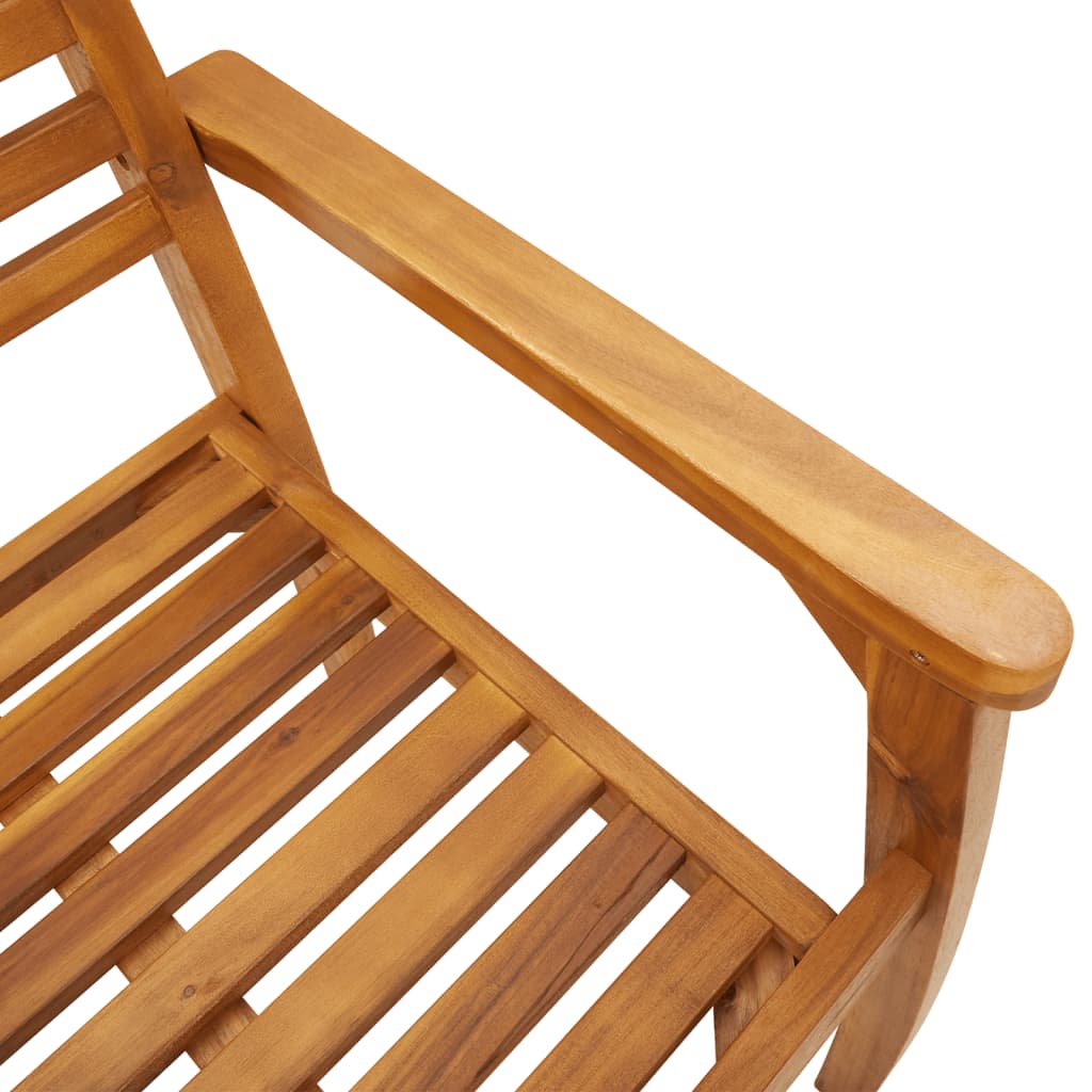 Garden Chair | Set of 6 | Natural Acacia | Solid Acacia wood | Standard