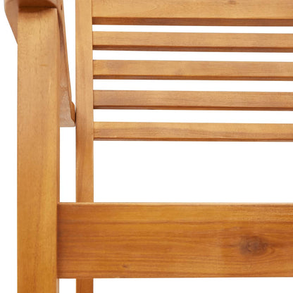 Garden Chair | Set of 6 | Natural Acacia | Solid Acacia wood | Standard