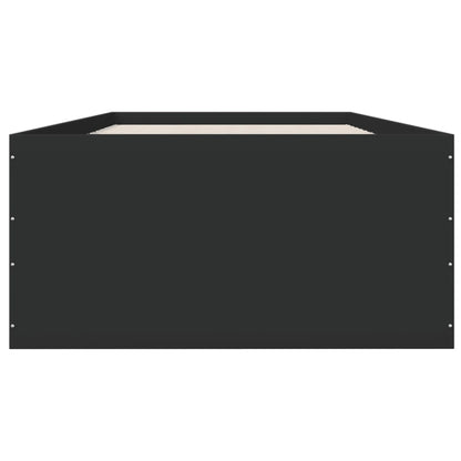 Bed Frame without Mattress Black 90x190 cm Single