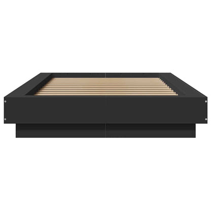Bed Frame without Mattress Black 90x190 cm Single