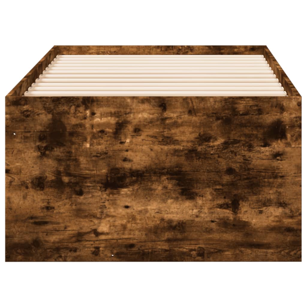 Daybed | Smoked Oak | Engineered Wood | Single |  Storage  | Daybed
