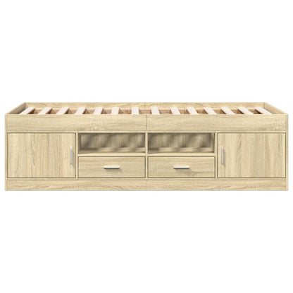 Daybed | Sonoma Oak | Engineered Wood | Single | Daybed | Rectangular