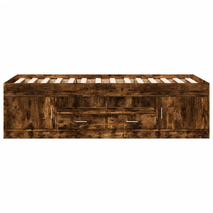 Daybed | Smoked Oak | Engineered wood | Small Single | Daybed
