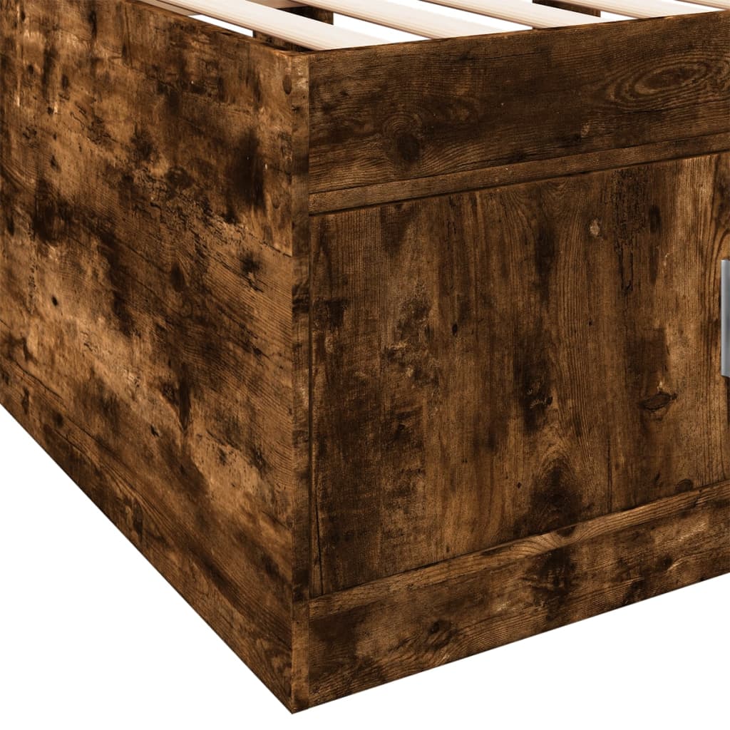 Daybed | Smoked Oak | Engineered wood | Small Single | Daybed