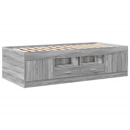 Daybed | Grey sonoma | Engineered wood | Small Single | Daybed