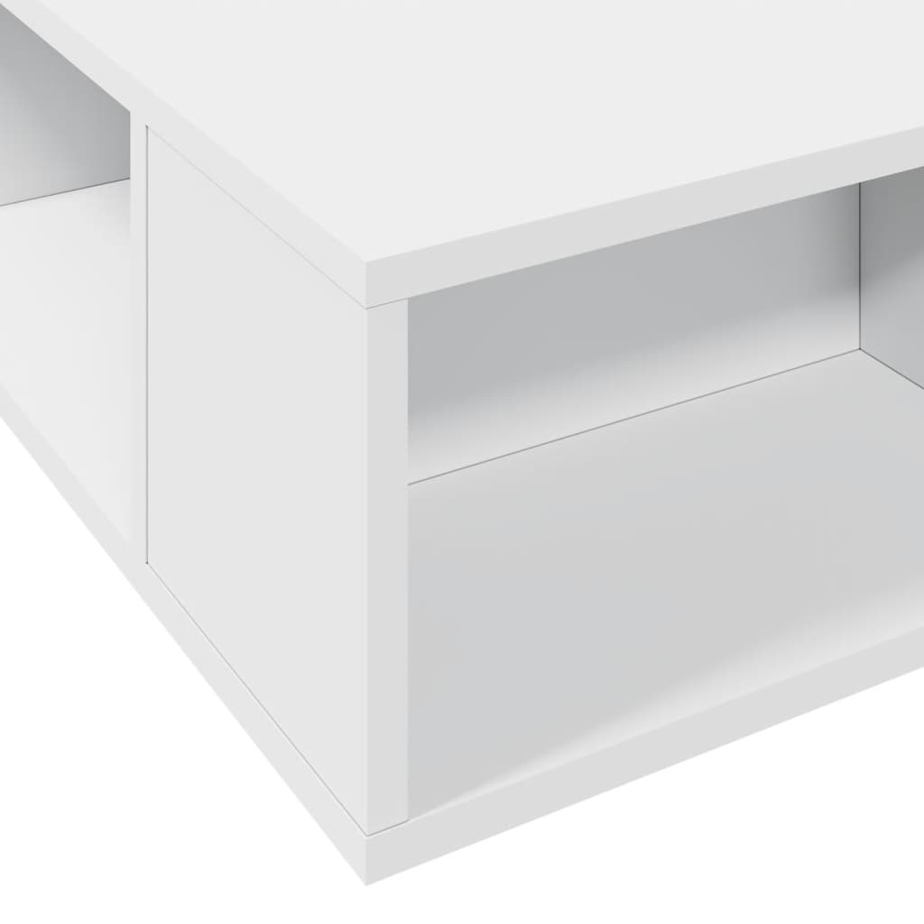 Bed Frame without Mattress White 150x200 cm King Size
