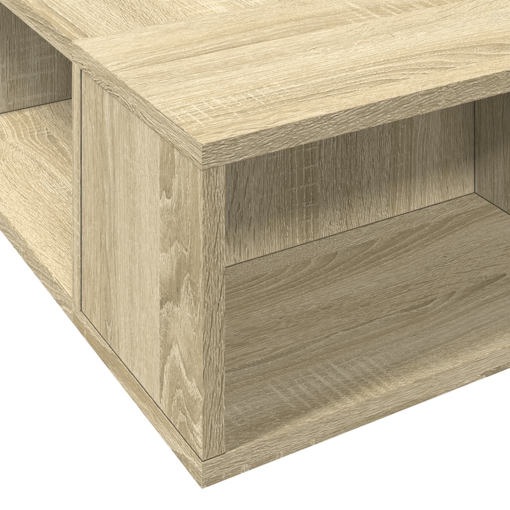 Bed Frame without Mattress Sonoma Oak 120x200 cm