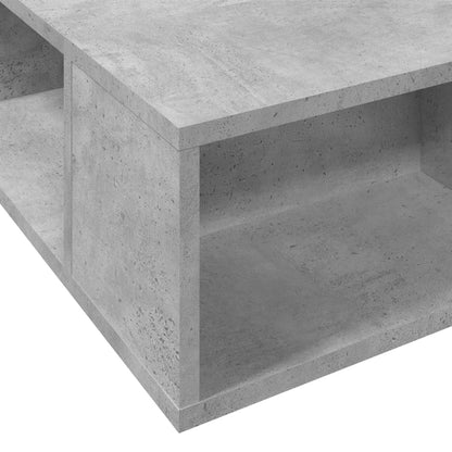 Bed Frame without Mattress Concrete Grey 100x200 cm