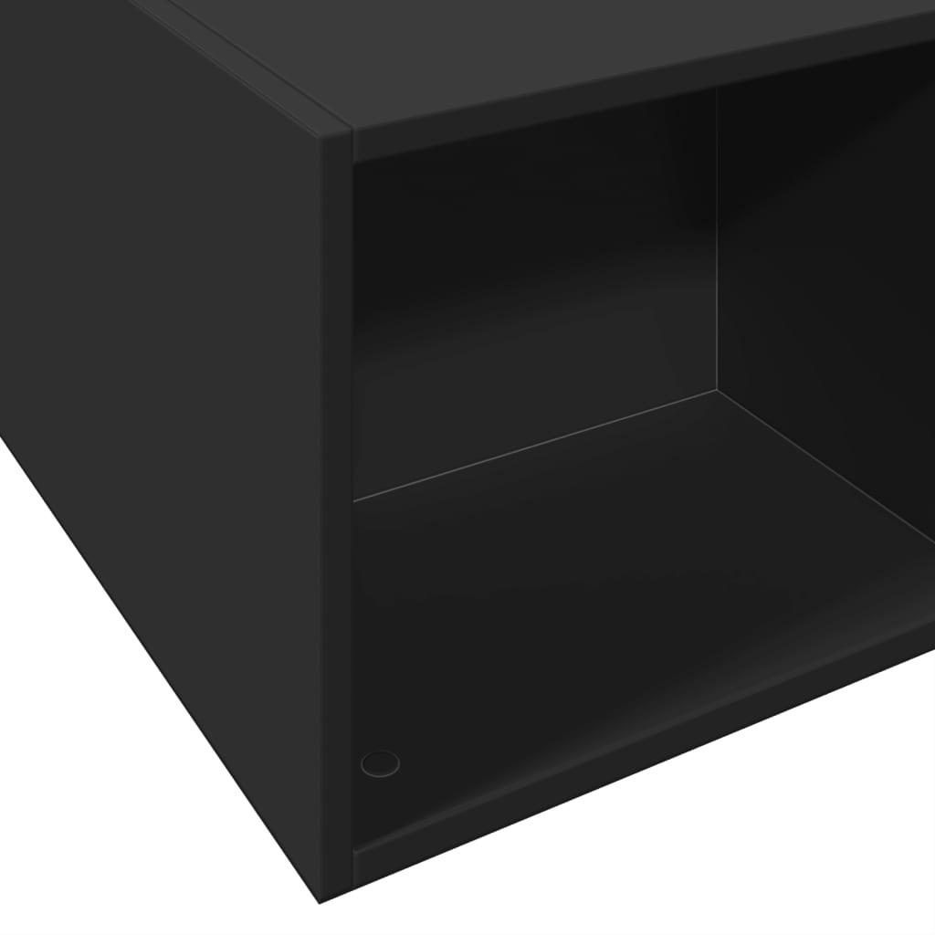 Bed Frame without Mattress Black 150x200 cm King Size