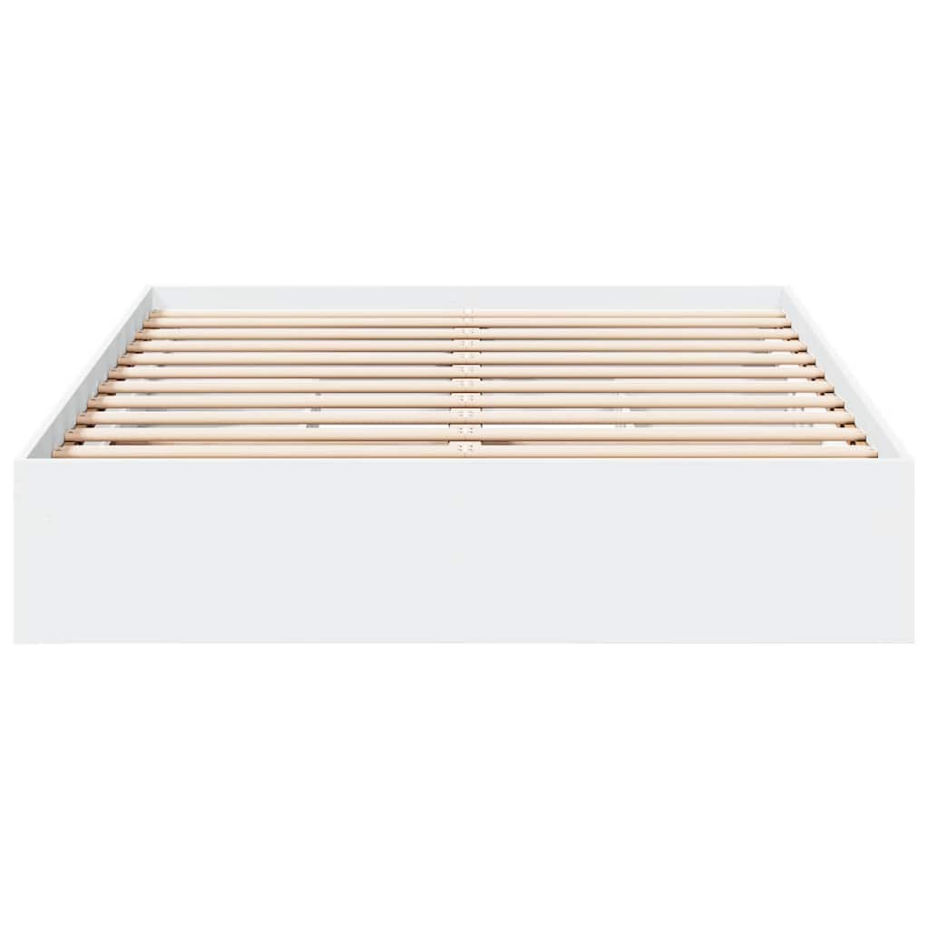 Bed Frame with Drawers without Mattress White 120x200 cm