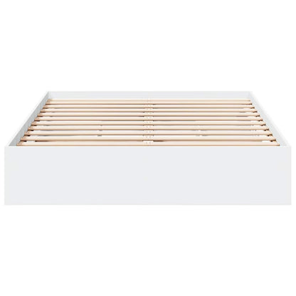 Bed Frame with Drawers without Mattress White 120x200 cm