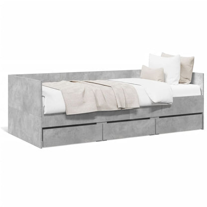 Daybed | Concrete Grey | Engineered wood | 100 x 200 cm