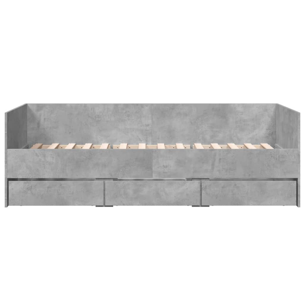 Daybed | Concrete Grey | Engineered wood | 100 x 200 cm