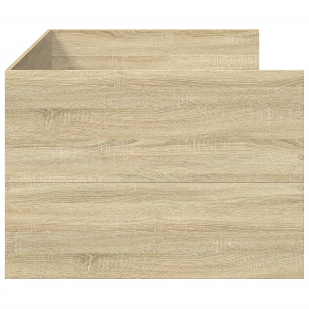 Daybed | Sonoma Oak | Engineered Wood | Small Single