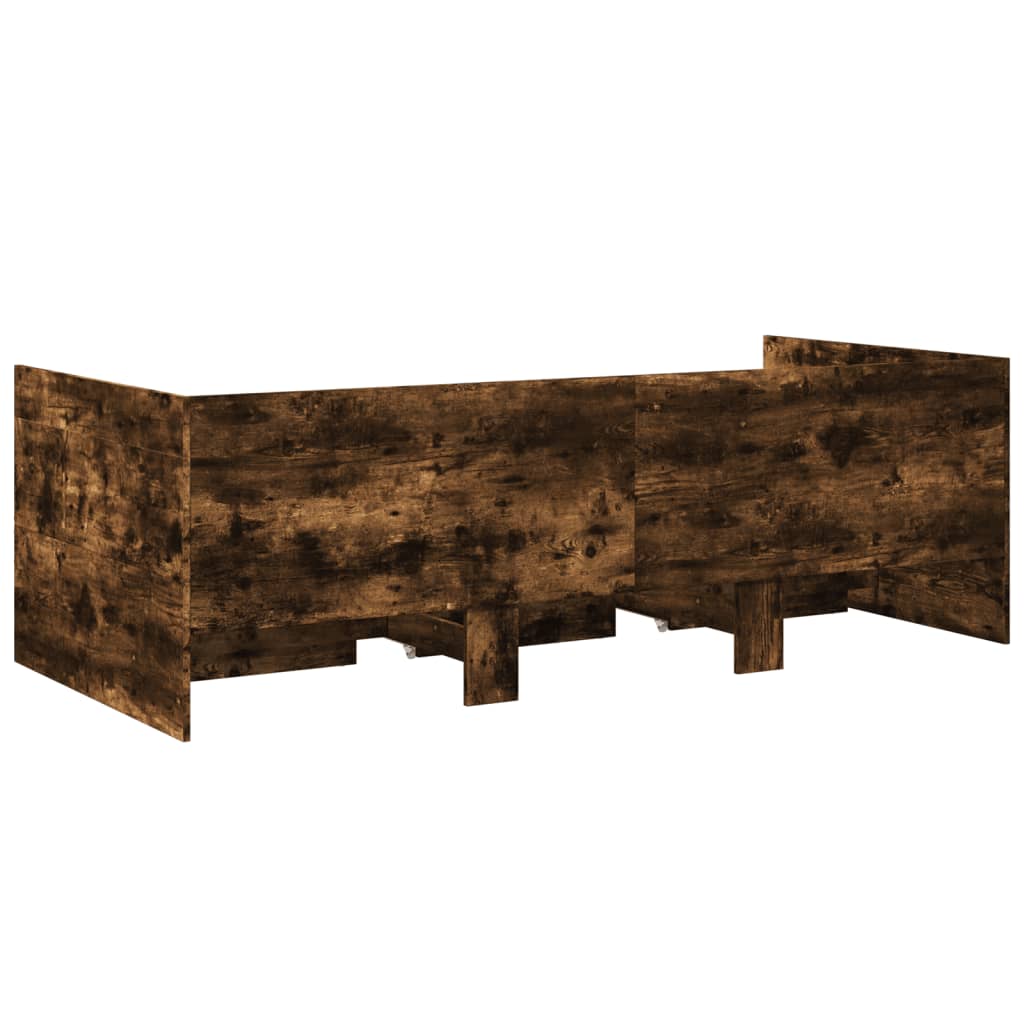 Daybed | Smoked Oak | Engineered wood | 75 x 190 cm