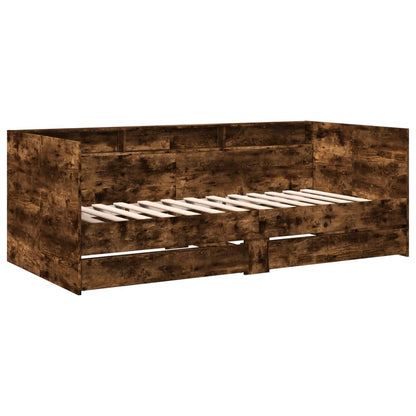 Daybed | Smoked Oak | Engineered Wood | Single