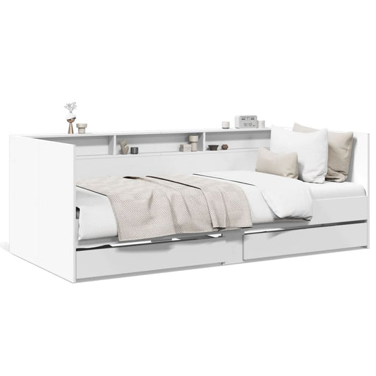 Daybed | White | Engineered wood | Standard Single