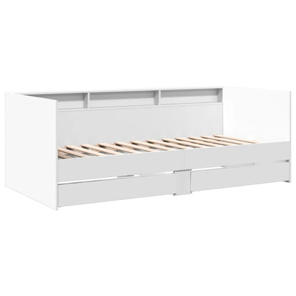 Daybed | White | Engineered wood | Single | Daybed | Rectangular