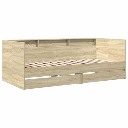 Daybed | Sonoma Oak | Engineered Wood | 90 x 190 cm | Daybed