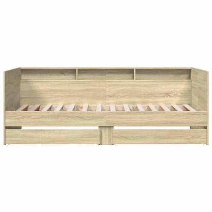 Daybed | Sonoma Oak | Engineered Wood | 90 x 190 cm | Daybed