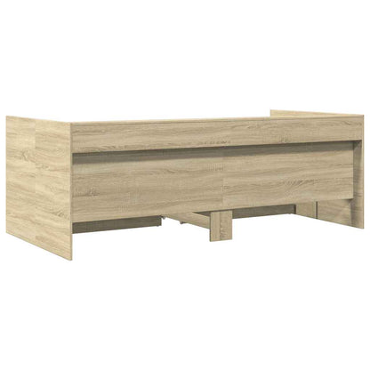 Daybed | Sonoma Oak | Engineered Wood | 90 x 190 cm | Daybed