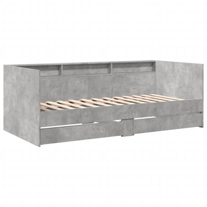 Daybed | Concrete Grey | Engineered Wood | Single
