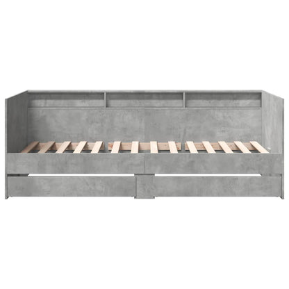 Daybed | Concrete Grey | Engineered Wood | Single