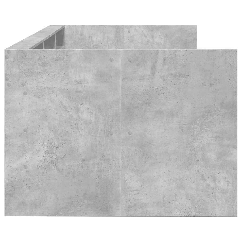 Daybed | Concrete Grey | Engineered Wood | Single