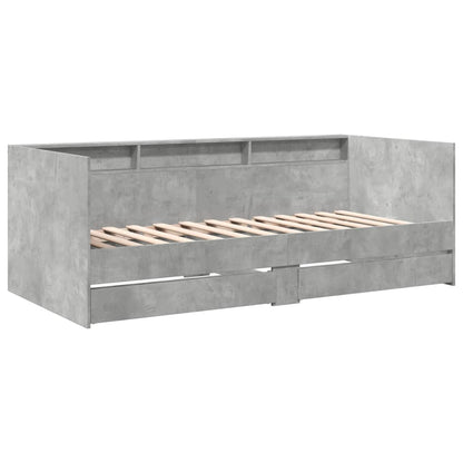 Daybed | Concrete Grey | Engineered Wood | Small Single