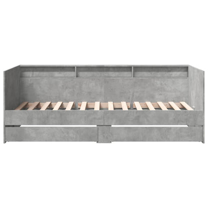 Daybed | Concrete Grey | Engineered Wood | Small Single