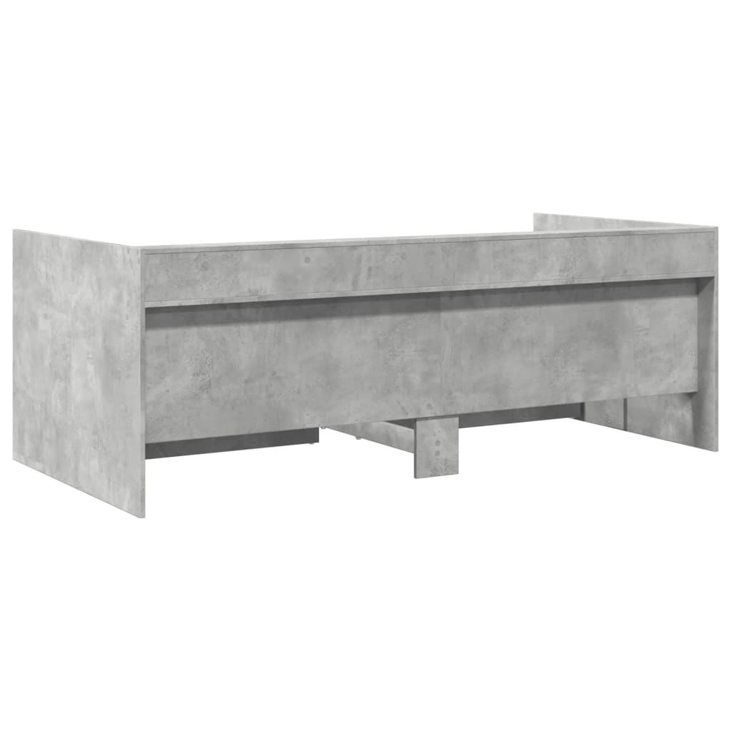 Daybed | Concrete Grey | Engineered Wood | Small Single