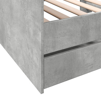 Daybed | Concrete Grey | Engineered Wood | Small Single