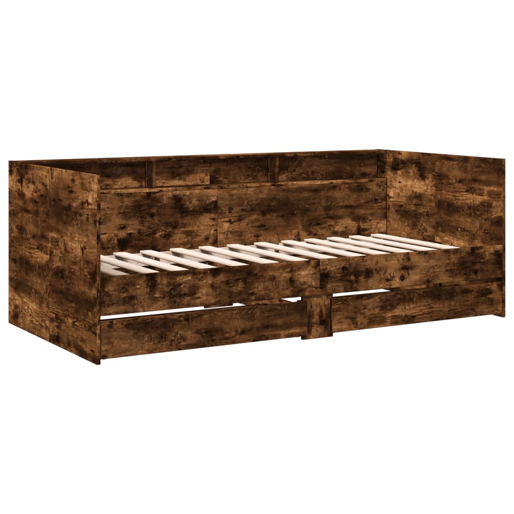 Daybed | Smoked Oak | Engineered Wood | Small Single | Daybed
