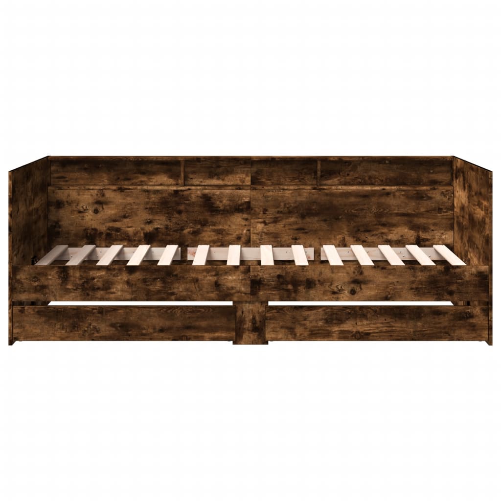 Daybed | Smoked Oak | Engineered Wood | Small Single | Daybed
