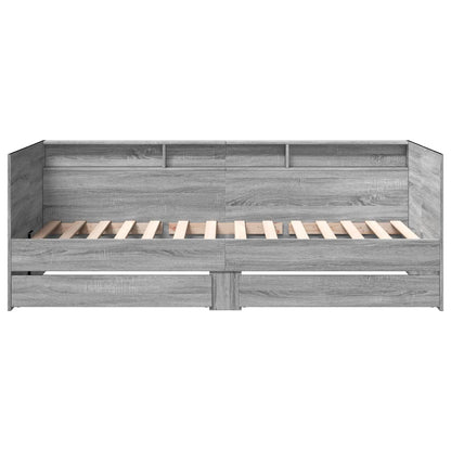Daybed | Grey Sonoma | Engineered Wood | Small Single