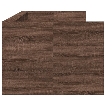 Daybed | Brown Oak | Engineered wood | Small Single