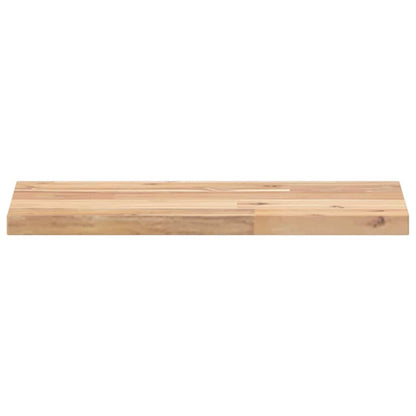 Floating Shelves 3 pcs 40x20x2 cm Untreated Solid Wood Acacia