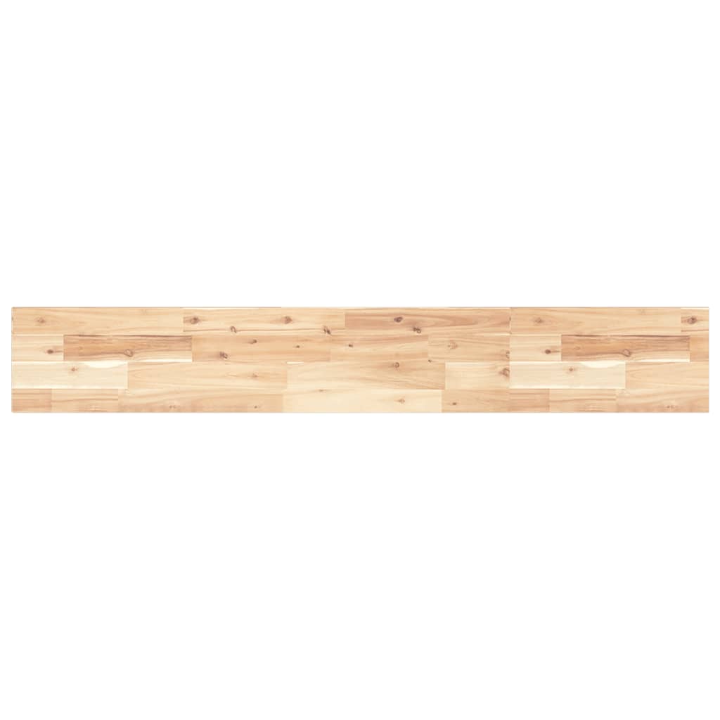 Floating Shelves 4 pcs 140x20x2 cm Untreated Solid Wood Acacia