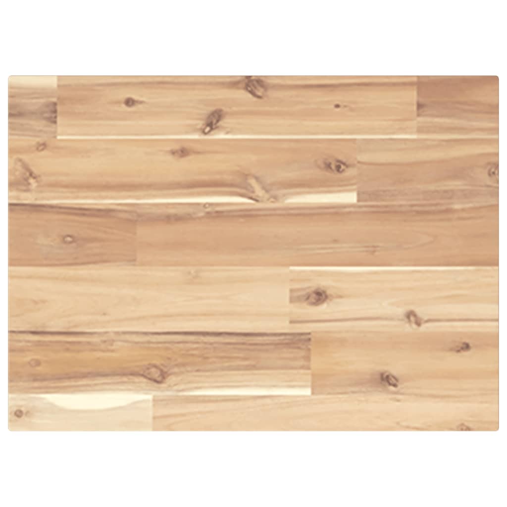 Floating Shelf 40x30x2 cm Untreated Solid Wood Acacia