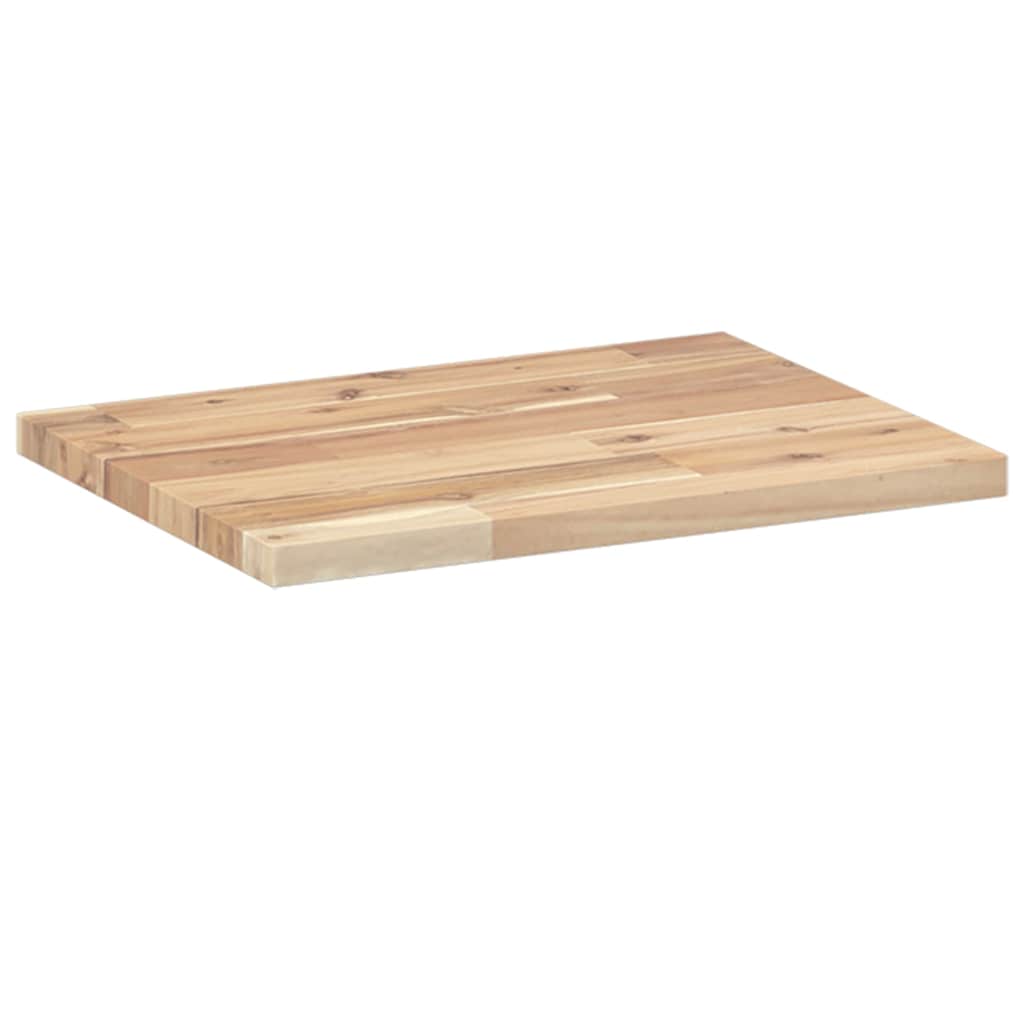 Floating Shelves 4 pcs 40x30x2 cm Untreated Solid Wood Acacia