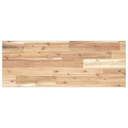 Floating Shelves 4 pcs 100x30x2 cm Untreated Solid Wood Acacia