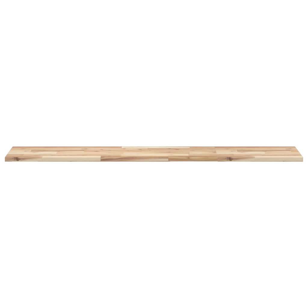 Floating Shelves 4 pcs 120x30x2 cm Untreated Solid Wood Acacia