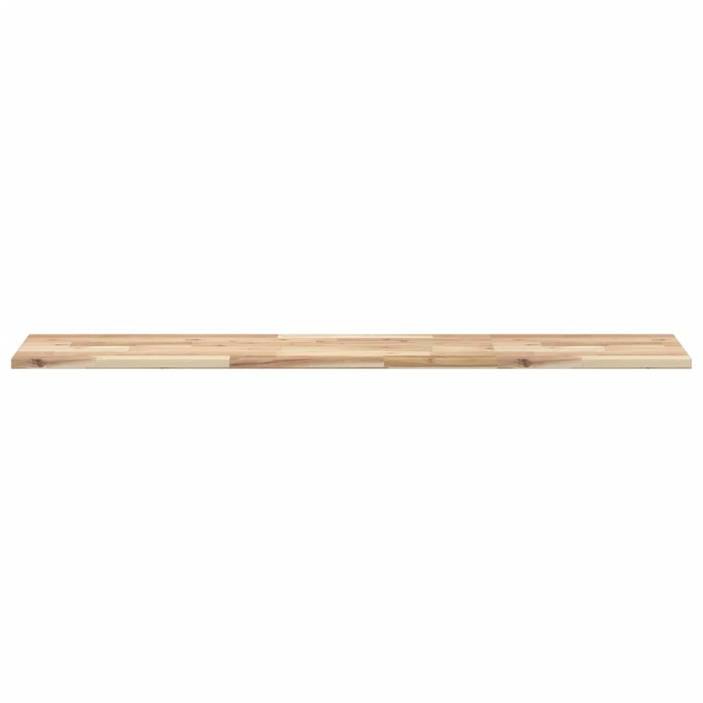 Floating Shelves 3 pcs 140x30x2 cm Untreated Solid Wood Acacia