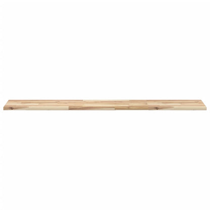 Floating Shelves 3 pcs 140x30x2 cm Untreated Solid Wood Acacia
