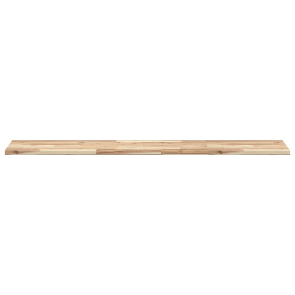 Floating Shelves 2 pcs 160x30x2 cm Untreated Solid Wood Acacia