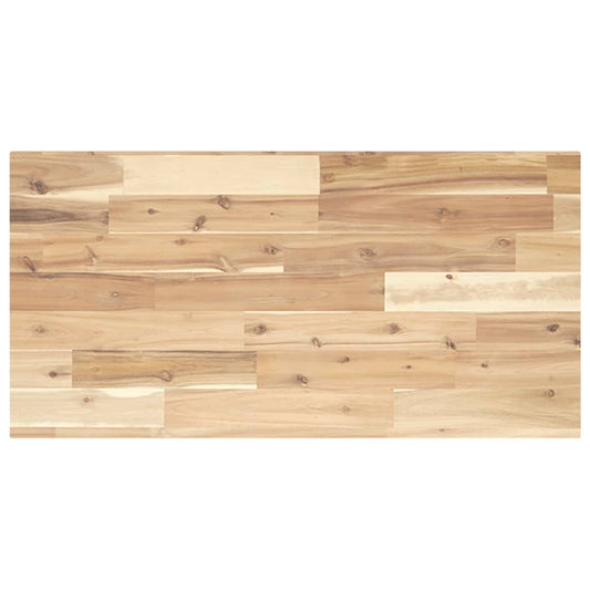 Floating Shelf 60x40x2 cm Untreated Solid Wood Acacia