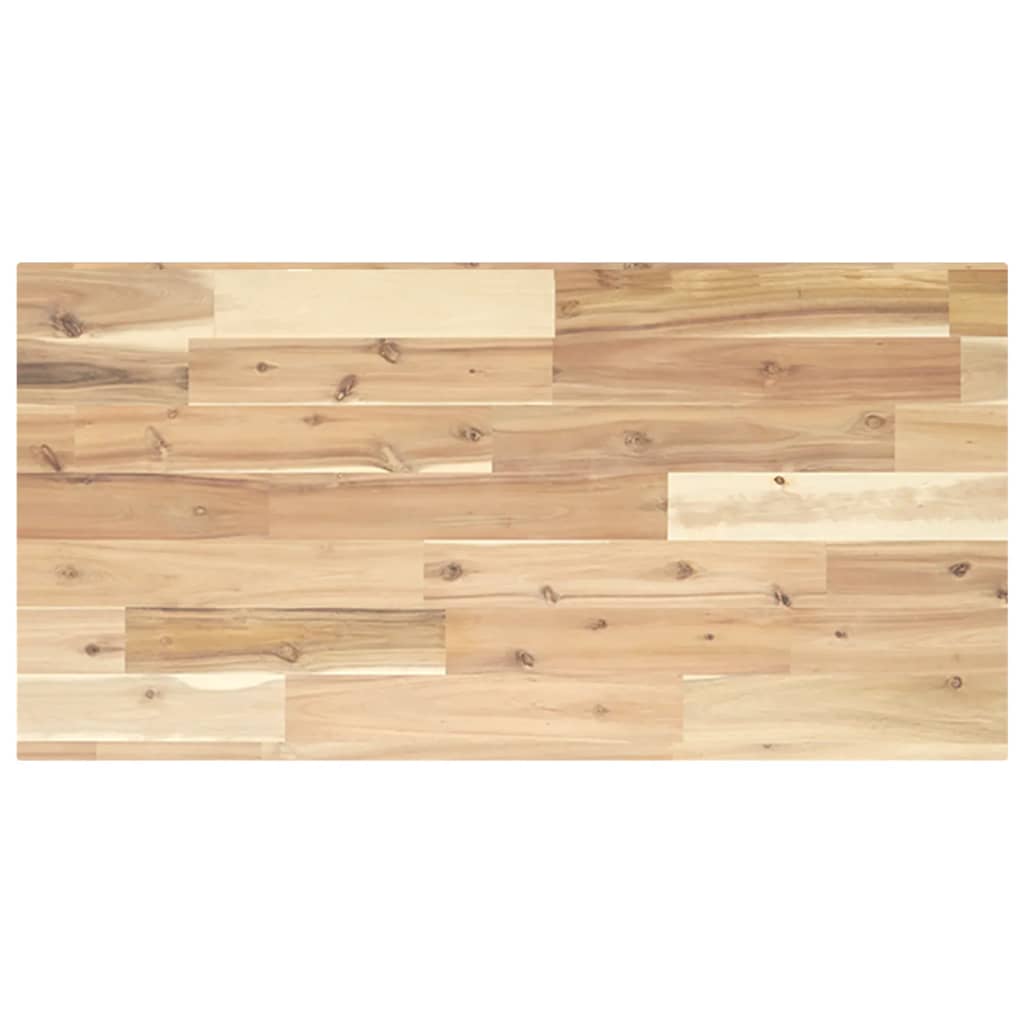 Floating Shelves 2 pcs 60x40x2 cm Untreated Solid Wood Acacia