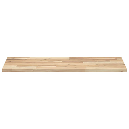 Floating Shelves 4 pcs 80x40x2 cm Untreated Solid Wood Acacia