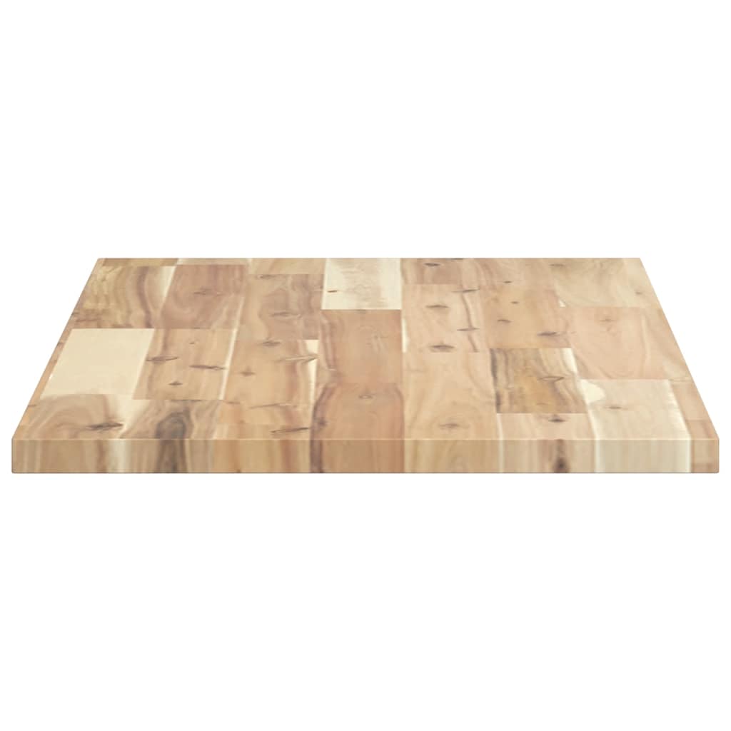 Floating Shelves 4 pcs 80x40x2 cm Untreated Solid Wood Acacia